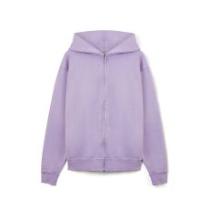 Premium garment dyed Oversized blank Zipper Hoodie in 500gsm Cotton Fleece / French Terry