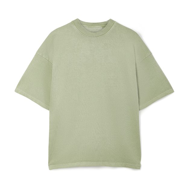 300gsm Cotton Jersey heavy weight Acid Wash Premium Oversized T-shirt